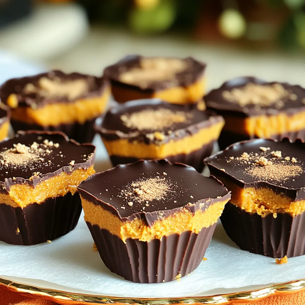 No-Bake Peanut Butter Pumpkin Cups: Your Easy Fall Dessert